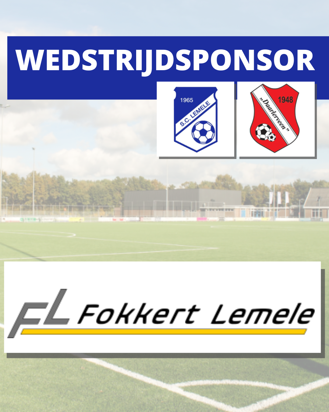 Wedstrijdsponsor 31 oktober - Loonbedrijf Fokkert