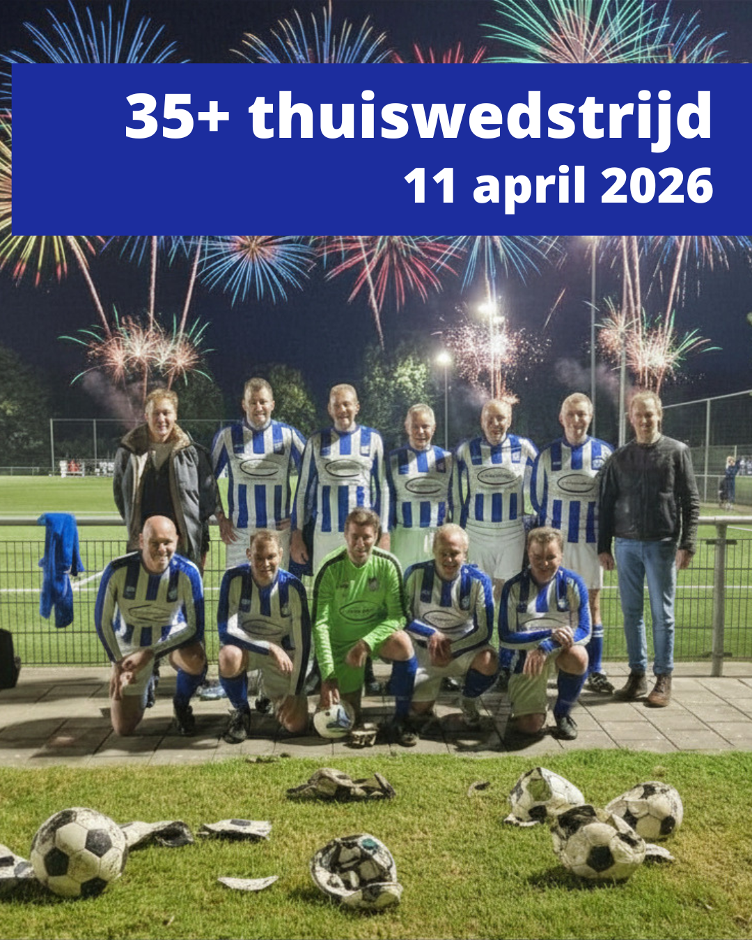 35+  trapt af in Lemele