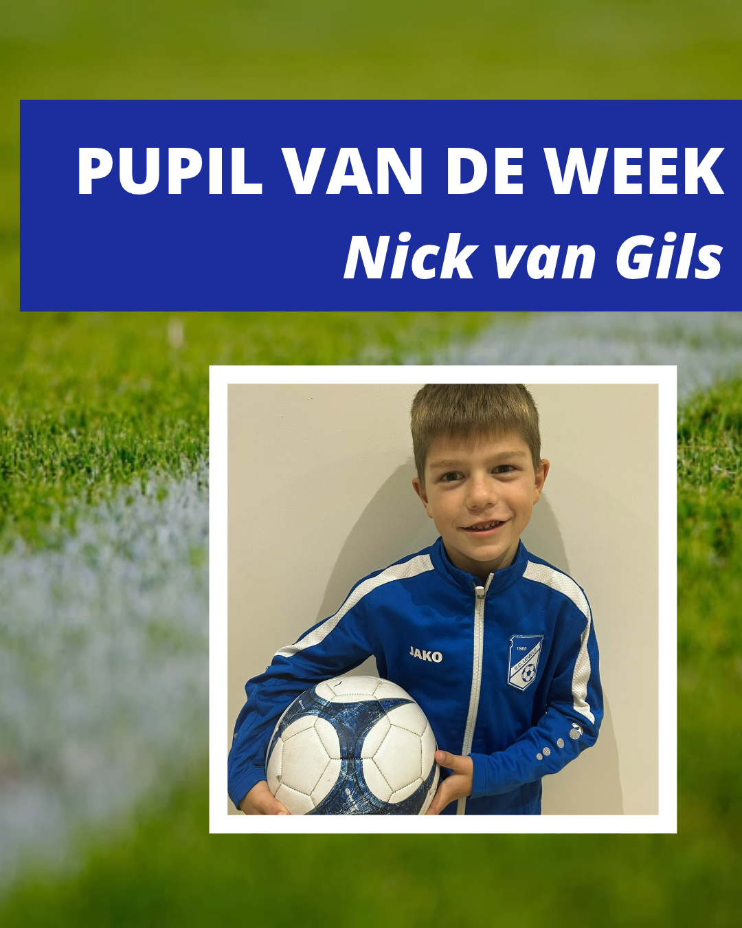 Pupil van de week - 31 oktober 2026