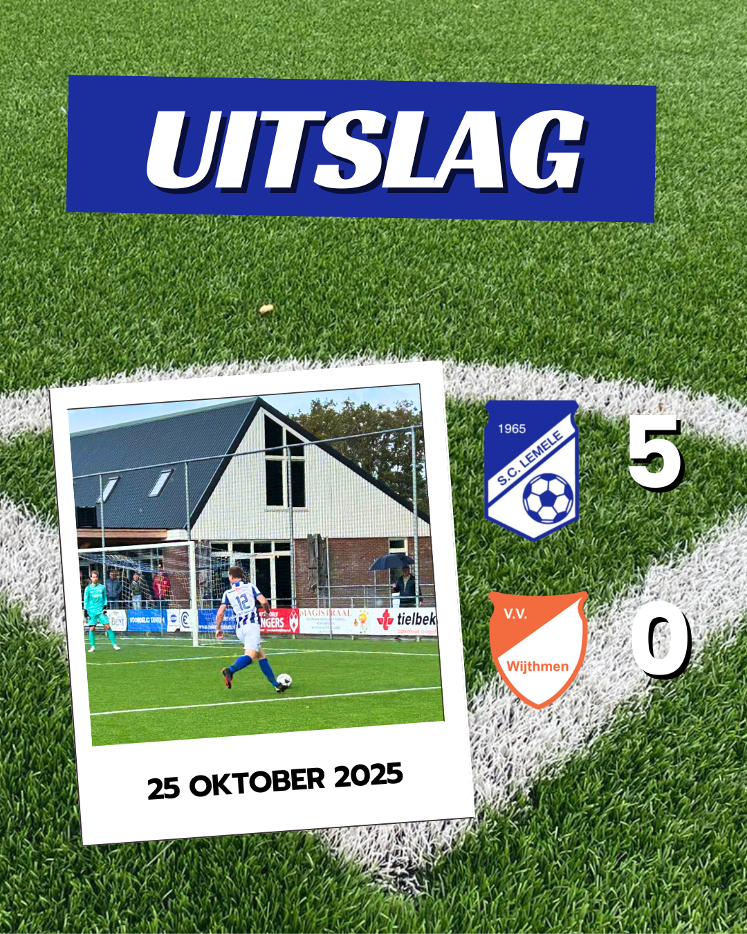 Vierklapper Jelmer helpt Lemele aan soevereine overwinning