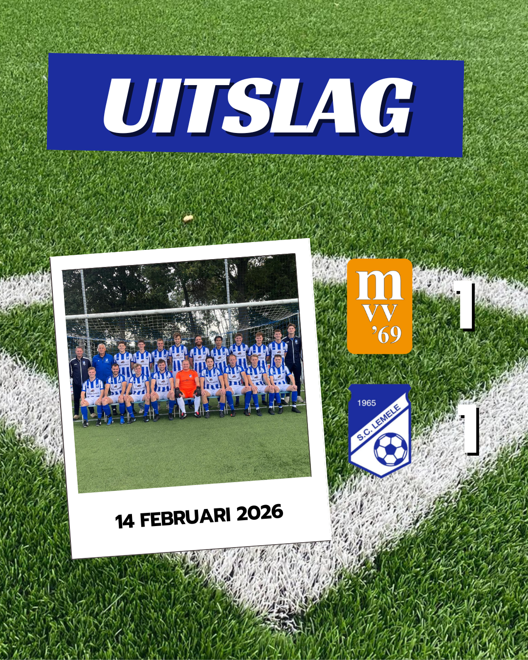 Lemele neemt punt mee na zinderende slotfase