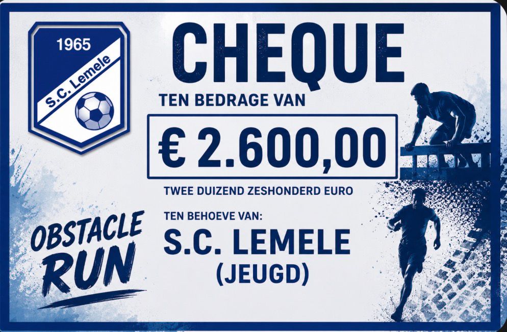 Prachtig resultaat eerste Obstacle Run